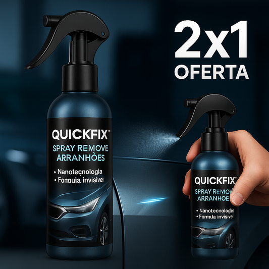SPRAY DE REPARAÇÃO DE ARRANHÕES - QUICKFIX™ OFERTA 2X1